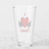 Verre I Heart Theatre (Dos)