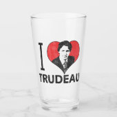 Verre I Heart Trudeau (Devant)