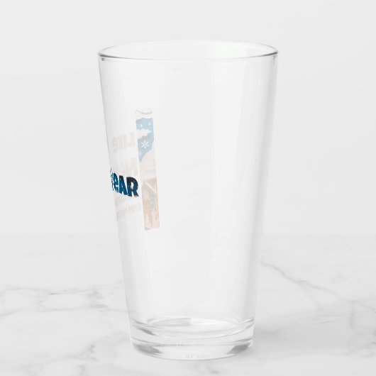 Verre I Like New Year and Maybe (Gauche)