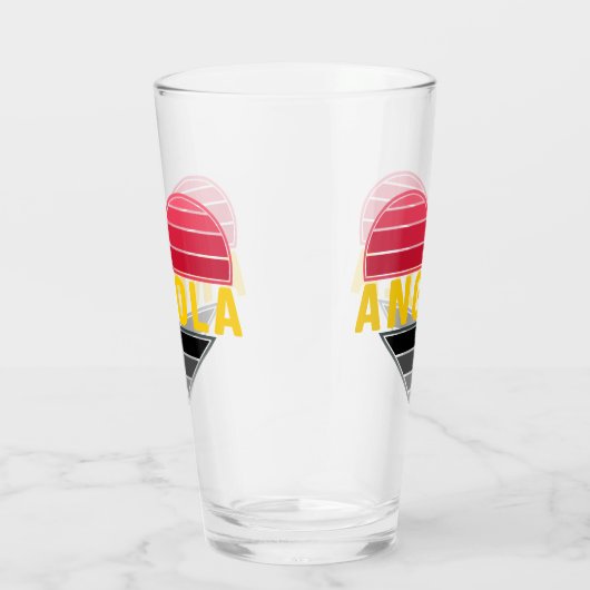 Verre I Love Angola, Coeur angolais (Droite)