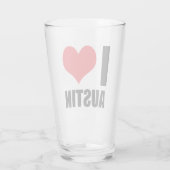 Verre I Love Austin (Dos)