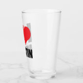 Verre I Love Austin (Gauche)