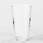 Verre I Love Eskies (I Love American Eskimo Dogs) - mign (Gauche)