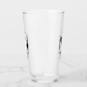 Verre I Love Eskies (I Love American Eskimo Dogs) - mign (Droite)