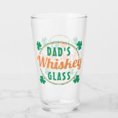 Verre I Love My Irish Papa Personalized Papa's Whiskey (Dos)