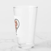 Verre I Love My SISTER (Gauche)