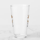 Verre I Love Shelts (sable 2) Shetland Sheepdogs mignonn (Gauche)