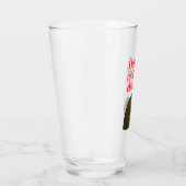 Verre I love you more than chocolate (Droite)