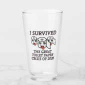 Verre I Survived The Great Toilet Paper Crisis of 2020 (Devant)