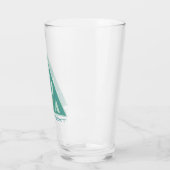 Verre Ibiza Espagne logo bar de plage moderne (Gauche)