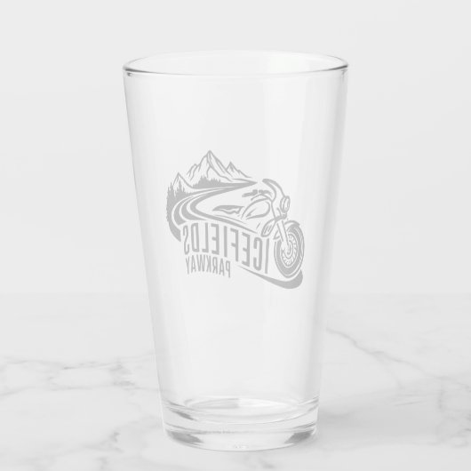 Verre Icefields Parcours Alberta Canada Motorcycle (Dos)