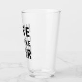 Verre Ici pour la bière (Gauche)