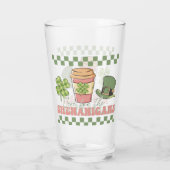 Verre Ici Pour Les Shenanigans - Café En Clover (Dos)