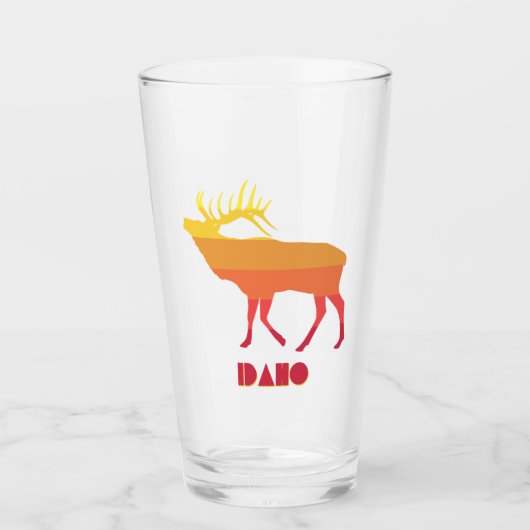 Verre Idaho Elk (Devant)