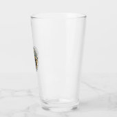 Verre Idée cadeau papa chat astronaute spatial - Astr (Gauche)