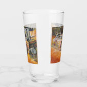 Verre Idéography of Golden Light (Gauche)