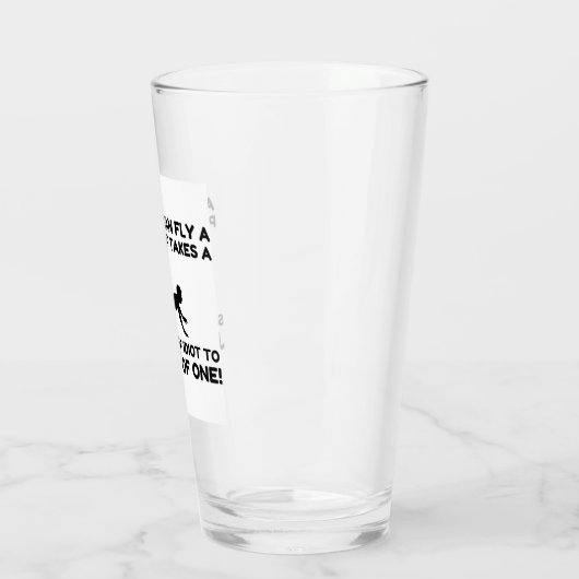 VERRE IDIOT SKYDIVING (Gauche)