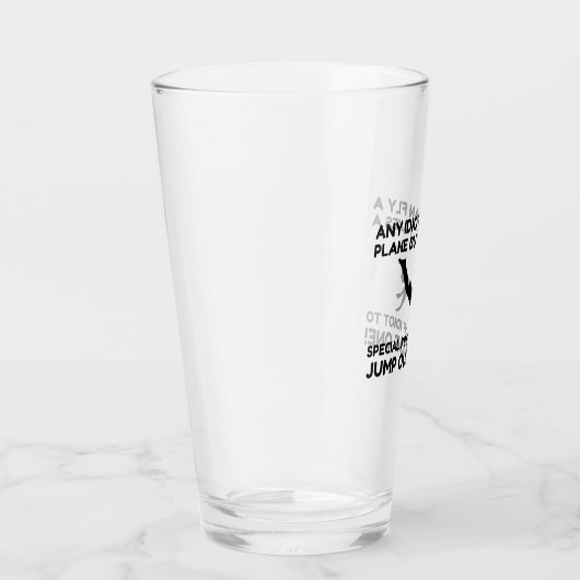 VERRE IDIOT SKYDIVING (Droite)