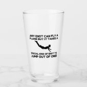 VERRE IDIOT SKYDIVING (Devant)