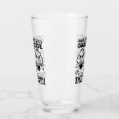 Verre Idiots Happen Funny Bird Quote Gifts  (Gauche)