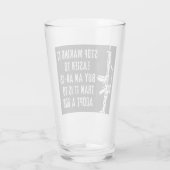 Verre Il Est Plus Facile D'Acheter Un Arme Qu'Une Bière  (Dos)