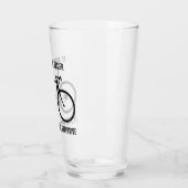 Verre Il ne devient pas plus facile il devient juste plu (Gauche)