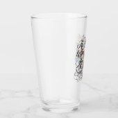 Verre Il restaure mon âme floral (Droite)