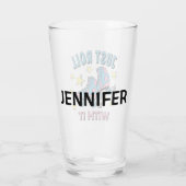 Verre Il suffit de rouler (Dos)