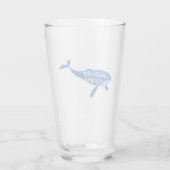 Verre Île de Vancouver Canada Baleine (Dos)