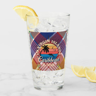 Verre Îles Vierges américaines Sainte-Croix USVI Madras 