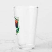 Verre Illustration Algérie Insigne rétro (Gauche)