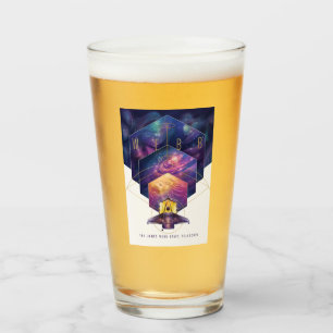 Verre Illustration artistique du télescope spatial James