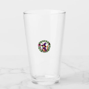 Verre Illustration chaton magicien tigre orange Long Sl