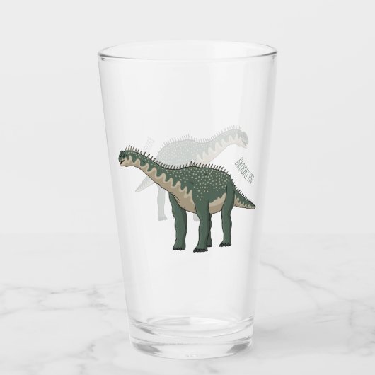 Verre Illustration de Barapasaurus (Devant)