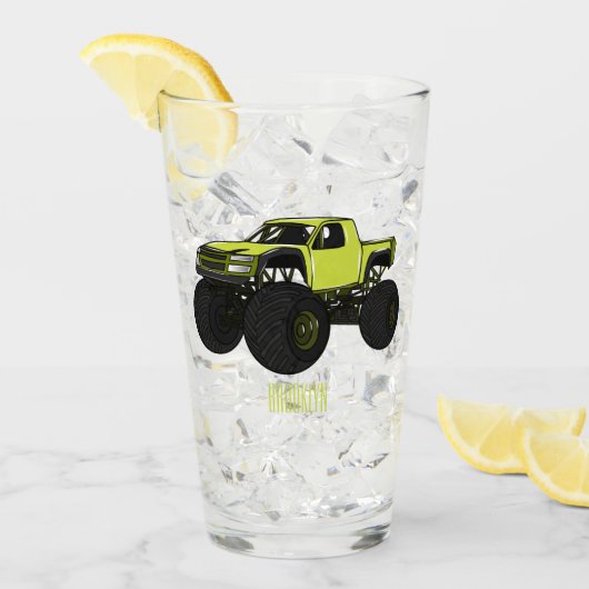 Verre Illustration de camion monstre (Devant glace)