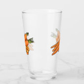 Verre Illustration de carotte (Gauche)