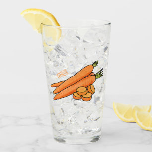 Verre Illustration de carotte