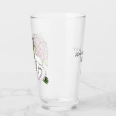 Verre Illustration de chaussures de mariée chic (Gauche)