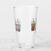 Verre Illustration de dessin animé pour le thé de bulle (Gauche)