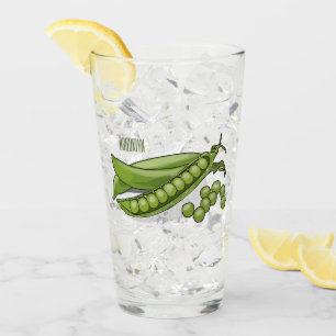 Verre Illustration de dessin de pois
