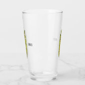 Verre Illustration de dessin sur le maïs (Gauche)