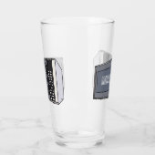 Verre Illustration de dessin sur micro-ondes (Gauche)