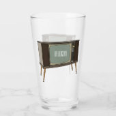 Verre Illustration de dessin télévisé (Dos)