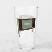 Verre Illustration de dessin télévisé (Devant)