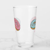 Verre Illustration de Donut (Gauche)