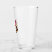 Verre Illustration de donuts kawaii empilés (Gauche)