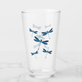 Verre Illustration de dragonfly (Dos)