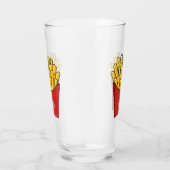 Verre Illustration de frites (Droite)
