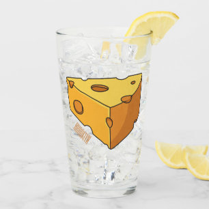 Verre Illustration de fromage