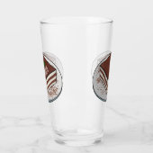 Verre Illustration de gâteau de Tiramisu (Gauche)